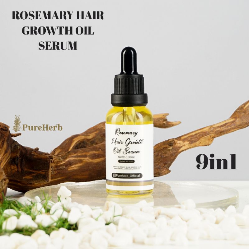 Jual MINYAK RAMBUT ROSEMARY MURNI ROSEMARY HAIR GROWTH OIL PERAWATAN