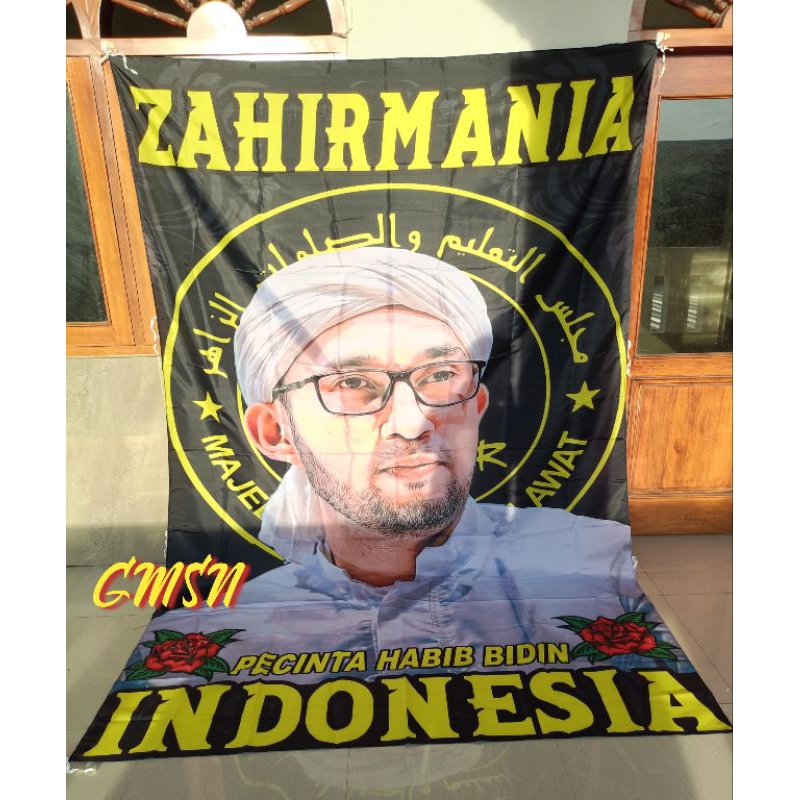 Jual Bendera Printing ZAHIR MANIA INDONESIA | Shopee Indonesia