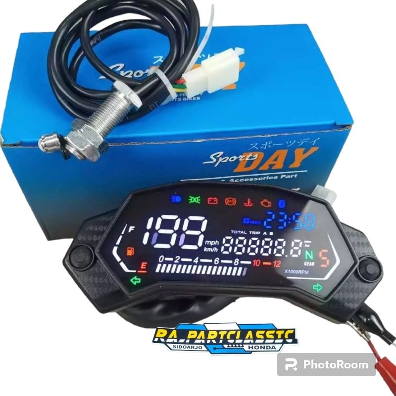 Jual Speedometer Ninja Mono Full Digital Speedo Ninja Mono 250 Fi Full ...