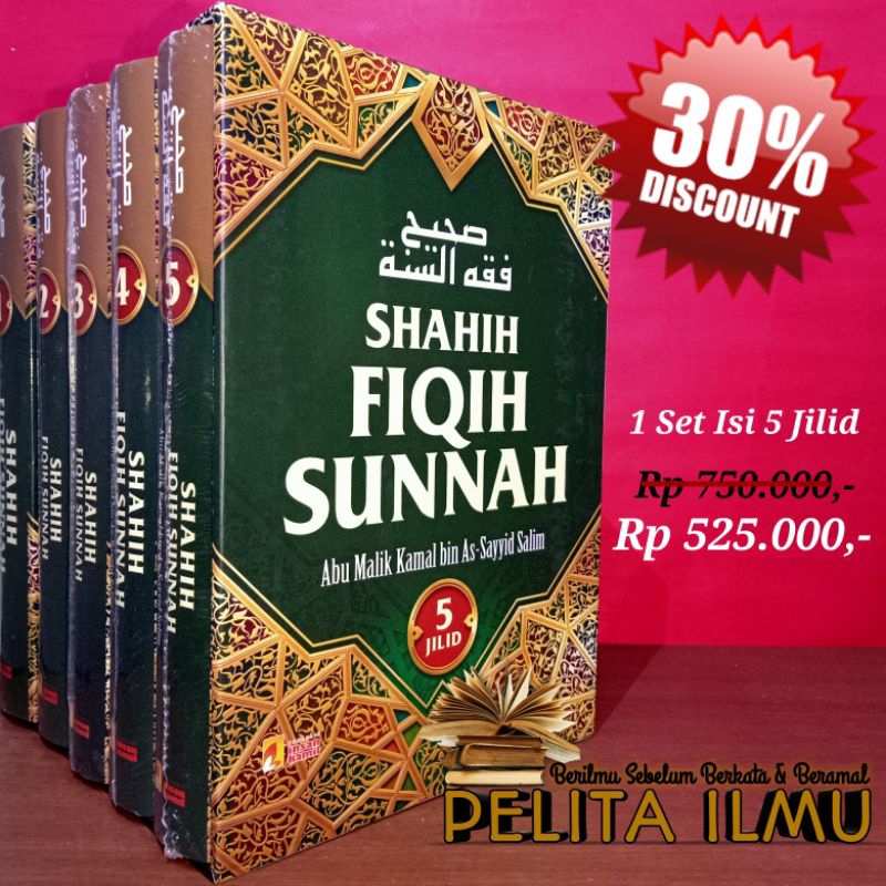 Jual Buku Shahih Fiqih Sunnah 1 Set Lengkap Terjemah Kitab Shahih