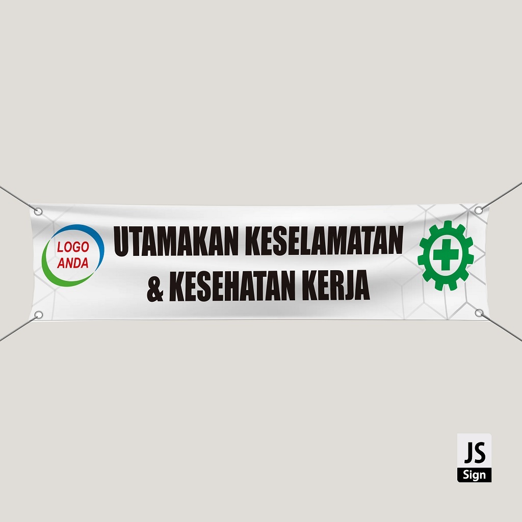 Jual Spanduk Banner K3 Safety Utamakan Keselamatan And Kesehatan Kerja