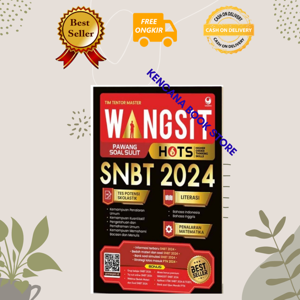 Jual Buku Wangsit SNBT 2024 - Wangsit Pawang Soal Sulit SNBT 2024 Tes ...