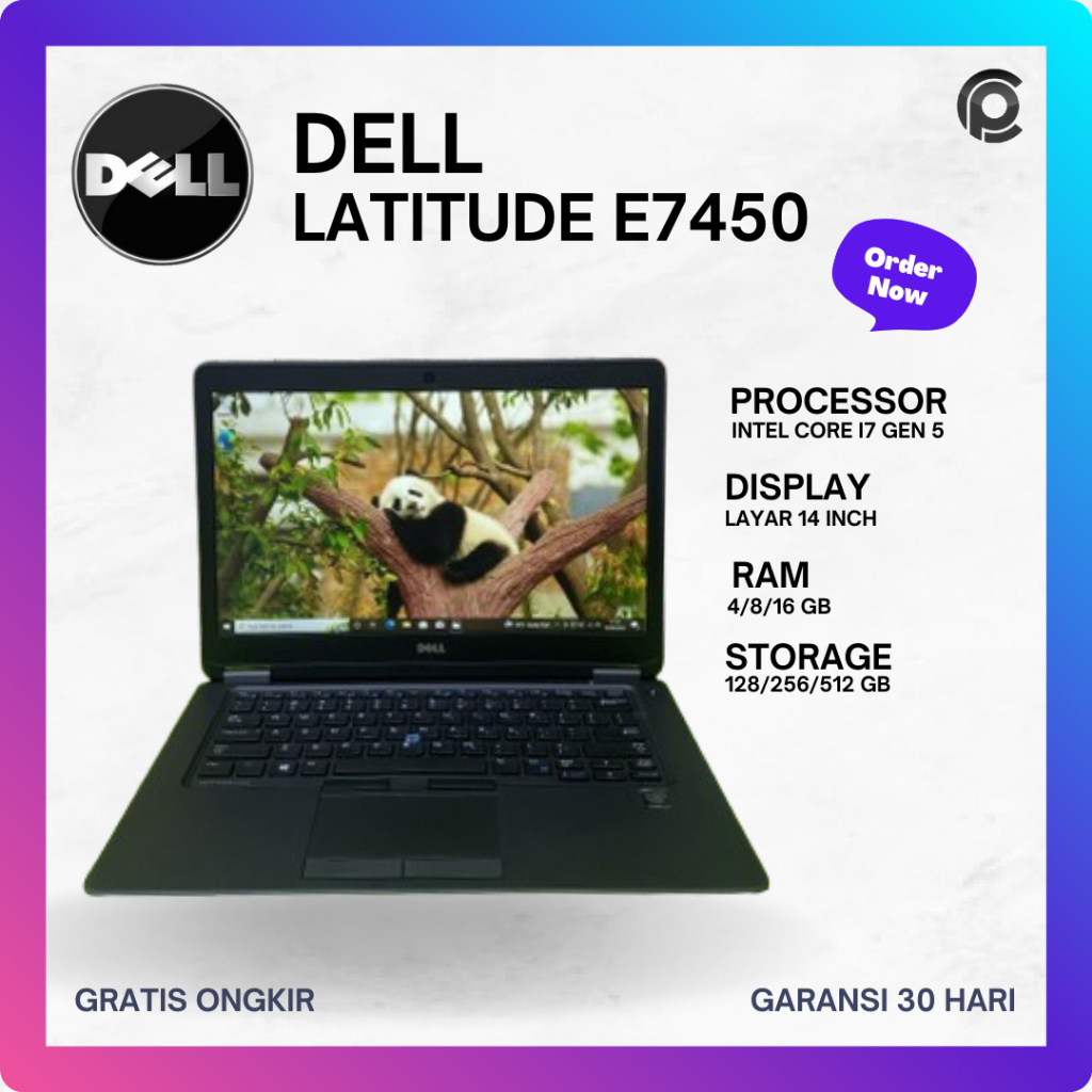 Dell Latitude E7470 E7450 E7440 i7 i5 gen gen gen Laptop Bekas  Terawat Murah Sekolah Seken Bergaransi
