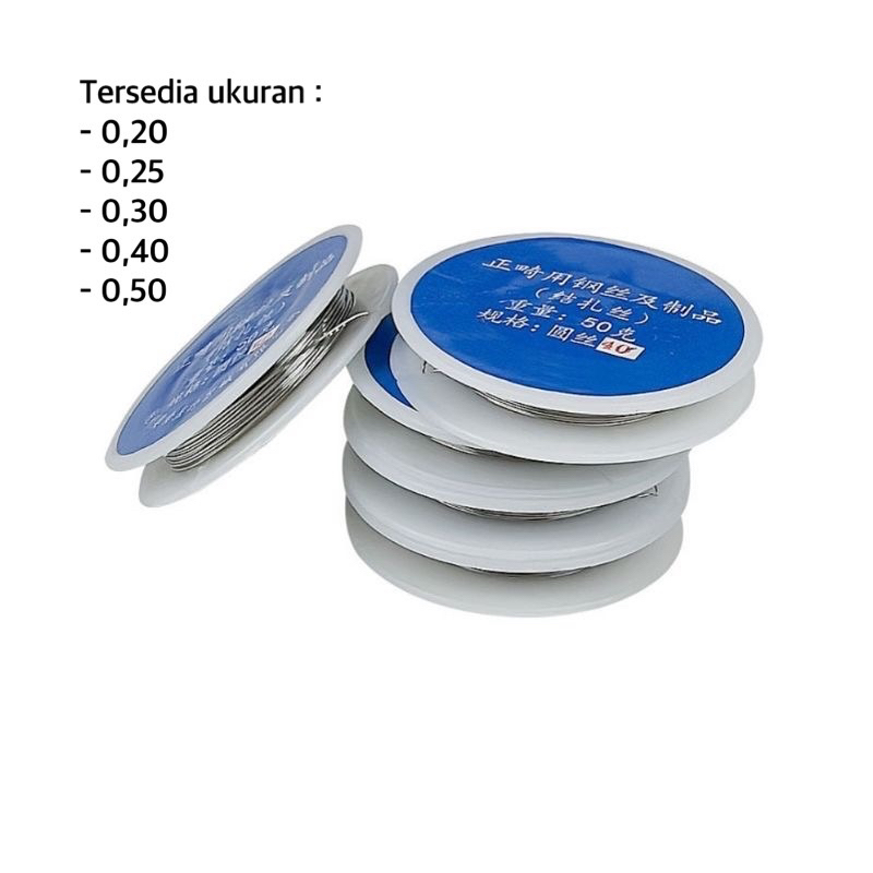 Jual Ligature wire ortho roll kawat ligasi gigi kawat splinting kawat