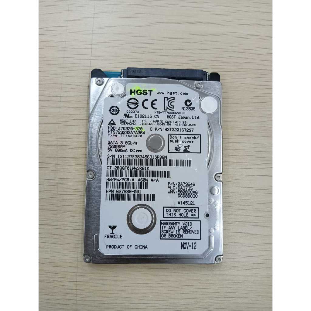 Jual HARDISK HGST/STORAGE 320GB/RPM 5400/SECOND | Shopee Indonesia