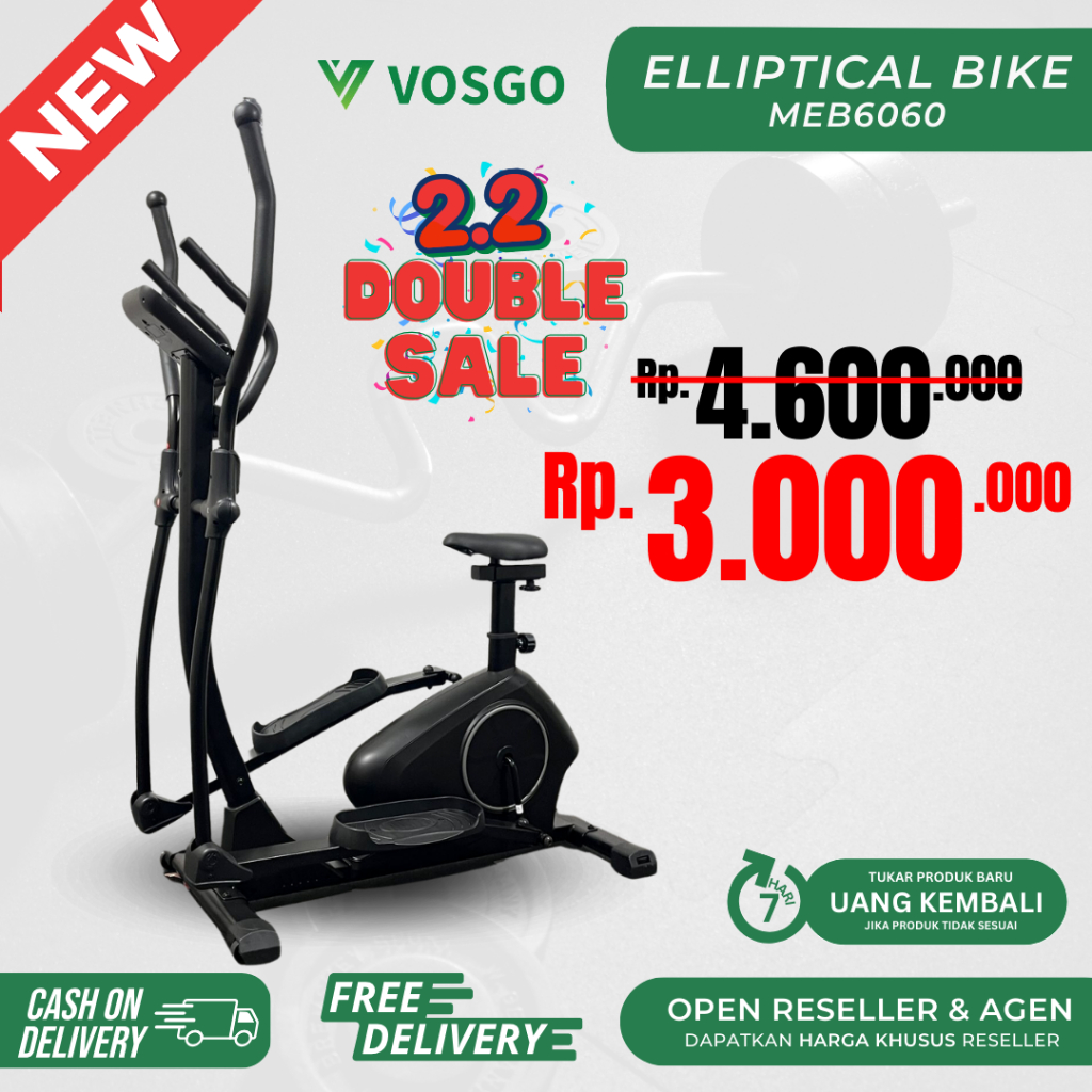 Elliptical trainer harga new arrivals