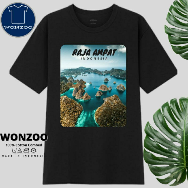 Jual Kaos Oleh Oleh Souvenir Wisata Indonesia Pulau Komodo Gunung