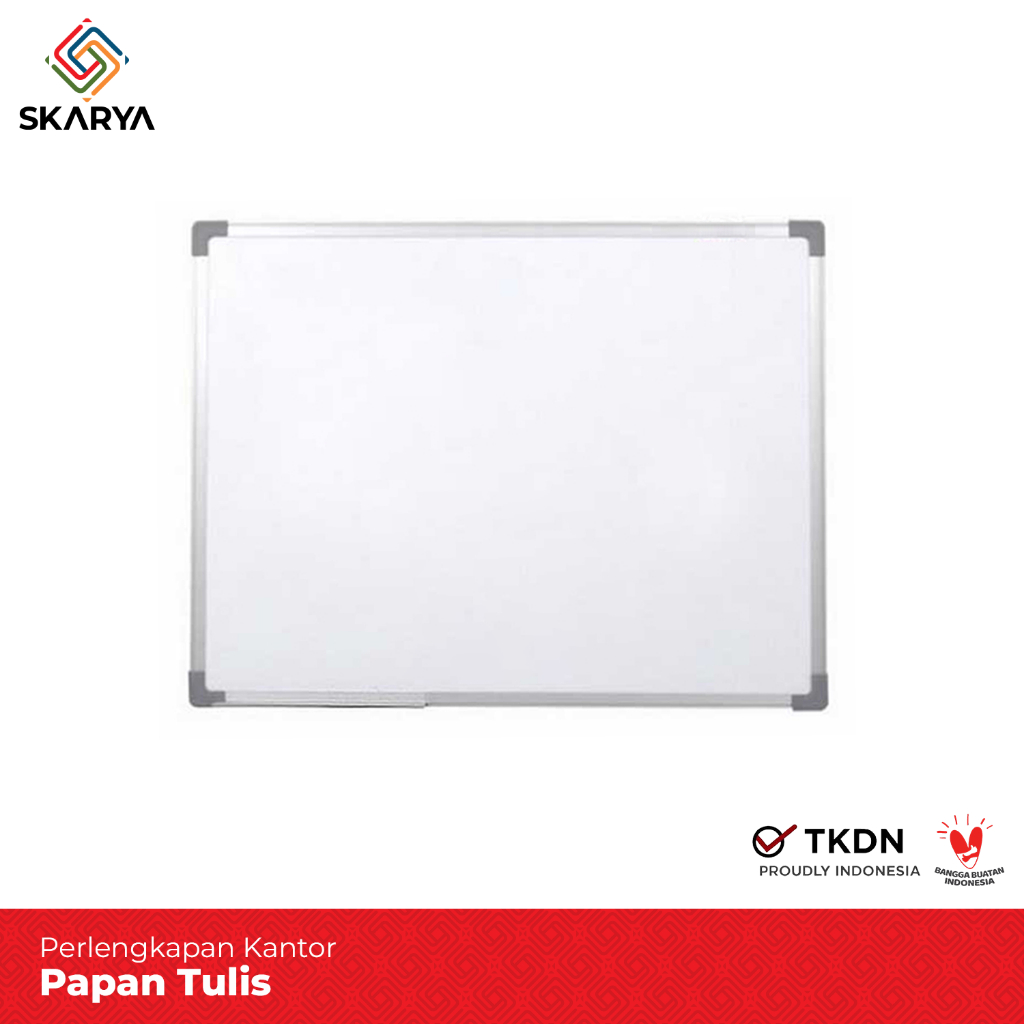 Jual Papan Tulis Whiteboard Magnetic 90 X 60 Single Face Sakana Baru Shopee Indonesia 8931