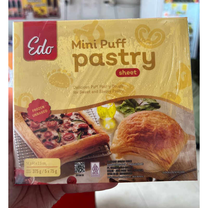 Jual EDO PUFF PASTRY SHEET 750gr | Shopee Indonesia