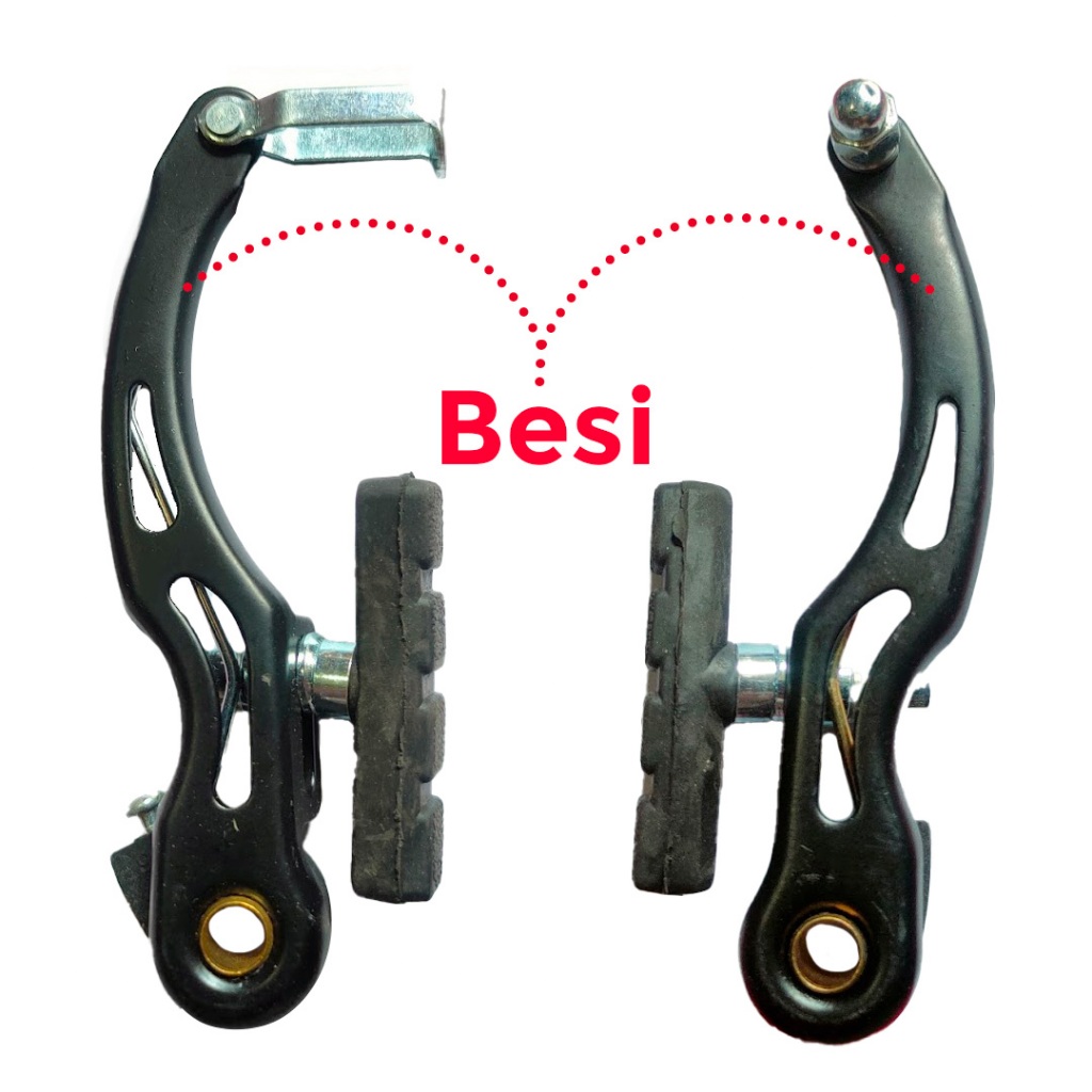 Jual Rem Set Sepeda Model VBrake V Brake 20 BMX Federal Depan Belakang ...