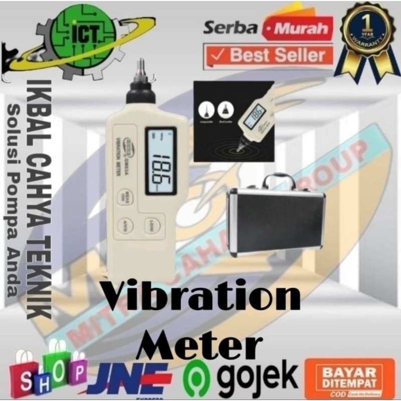 Jual Vibration Meter Gm63a Benetech Original Vibrometer Tester Gm 63a Gauge Shopee Indonesia 1489