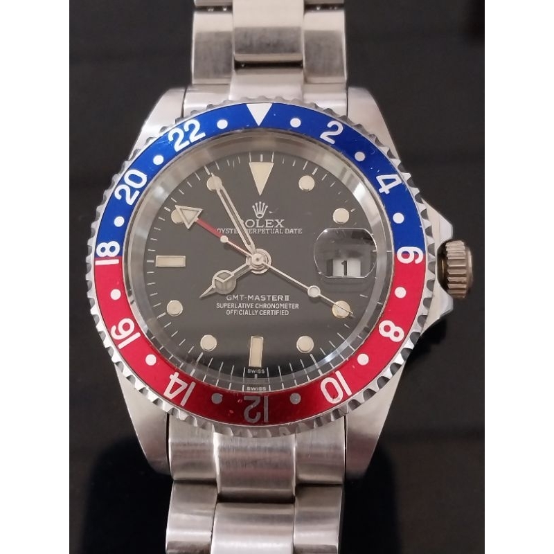 Jual R*L*X GMT Master II Automatic Jam Tangan Pria second 928 | Shopee ...