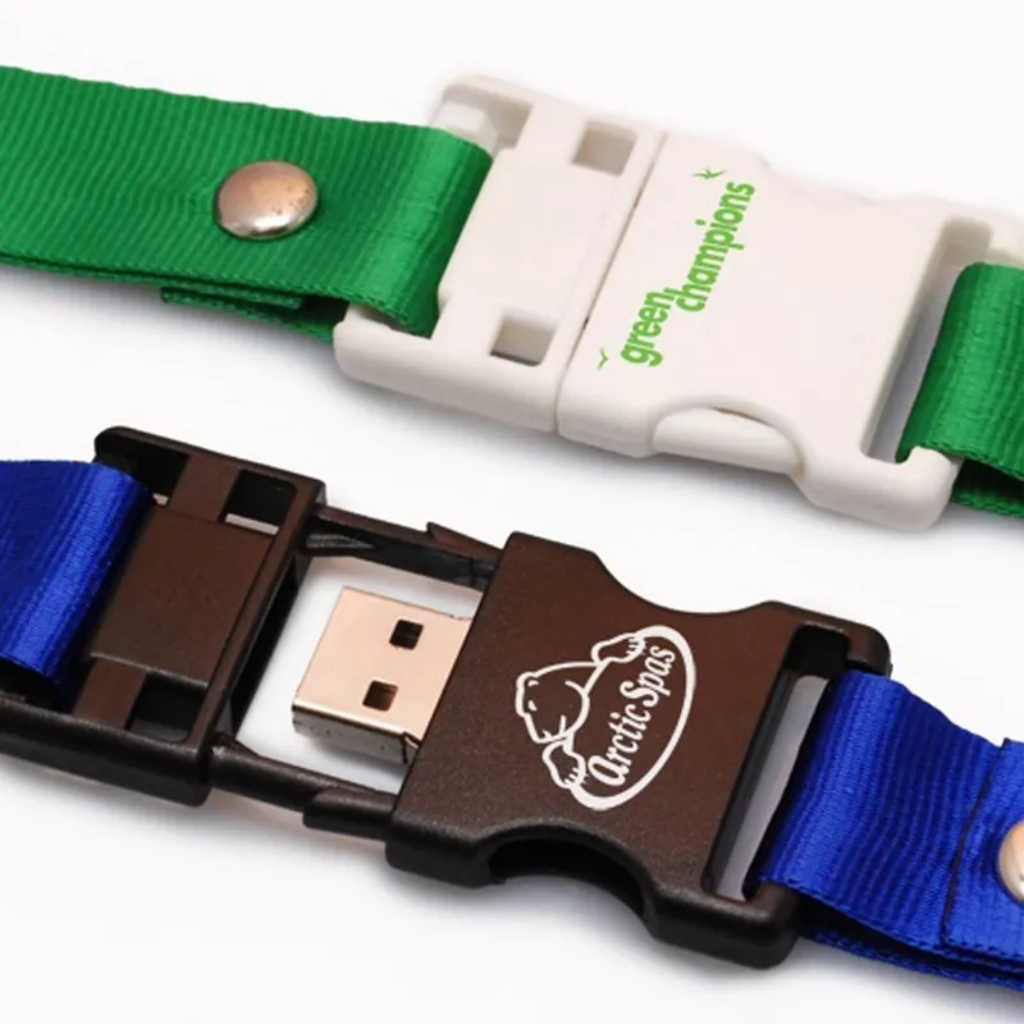 Jual Flashdisk Tali Lanyard Custom USB 2.0 Sablon Flashdisk ID Card ...