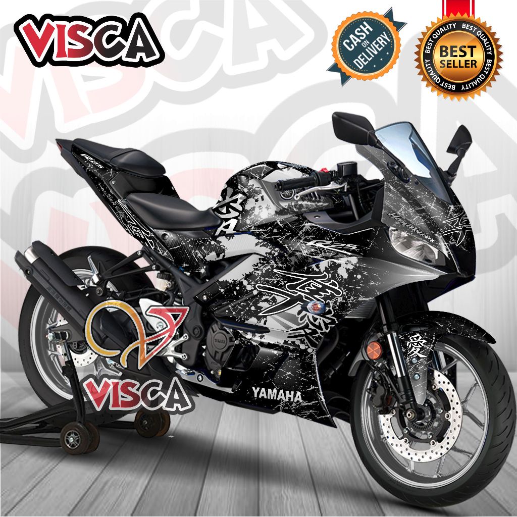 Jual Decal R25 Full Body Decal Yamaha R25 NEW Stiker R25/R3 Full Body ...