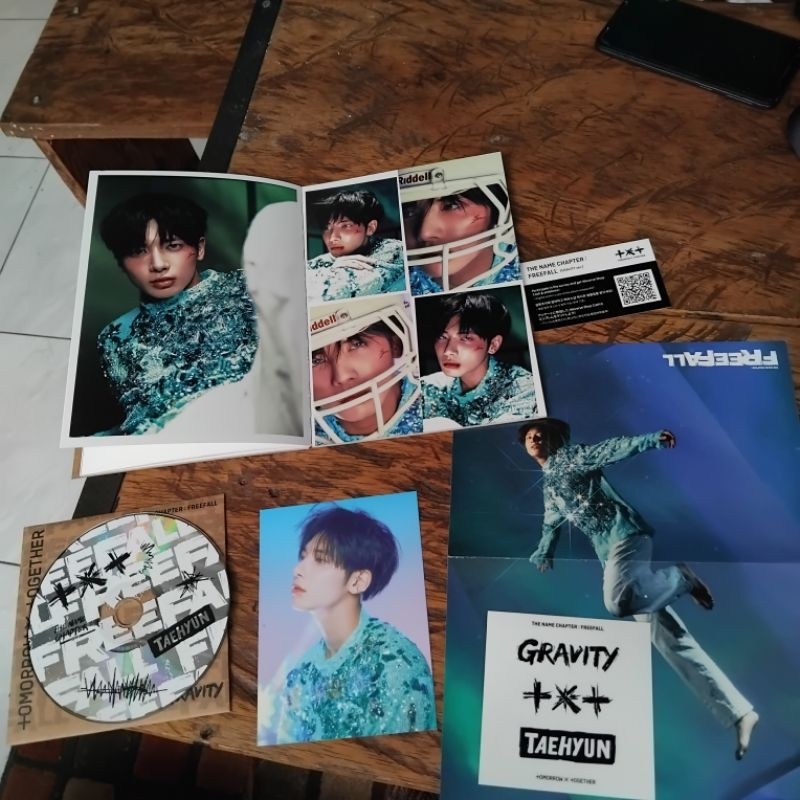 Txt Free Fall Album: Gravity Ver NO PC TXT (TOMORROW X