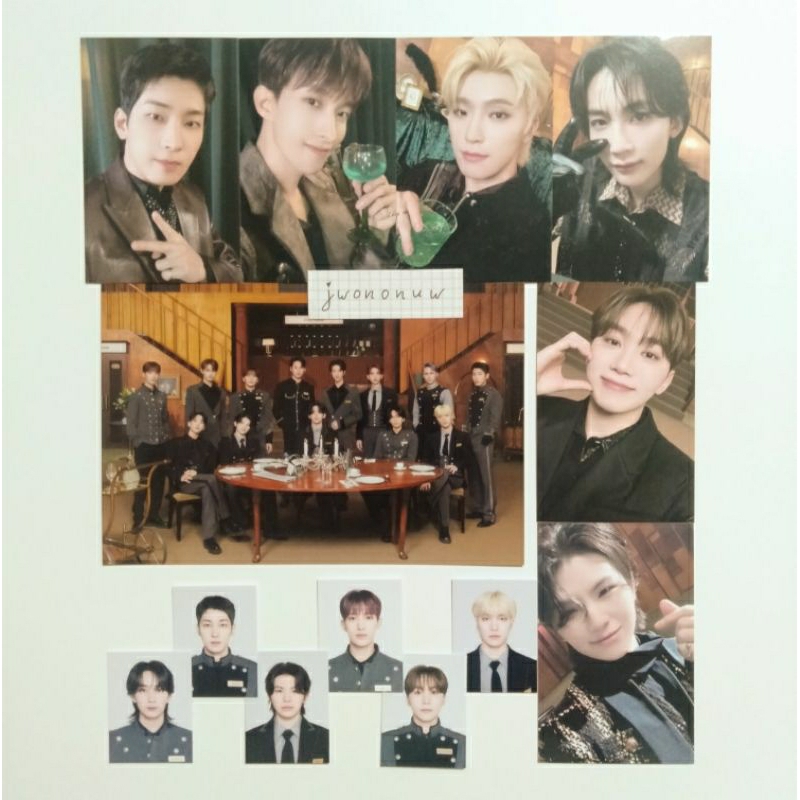 Jual Seventeen Membership kit 2024 hotel photocard scoups jeonghan