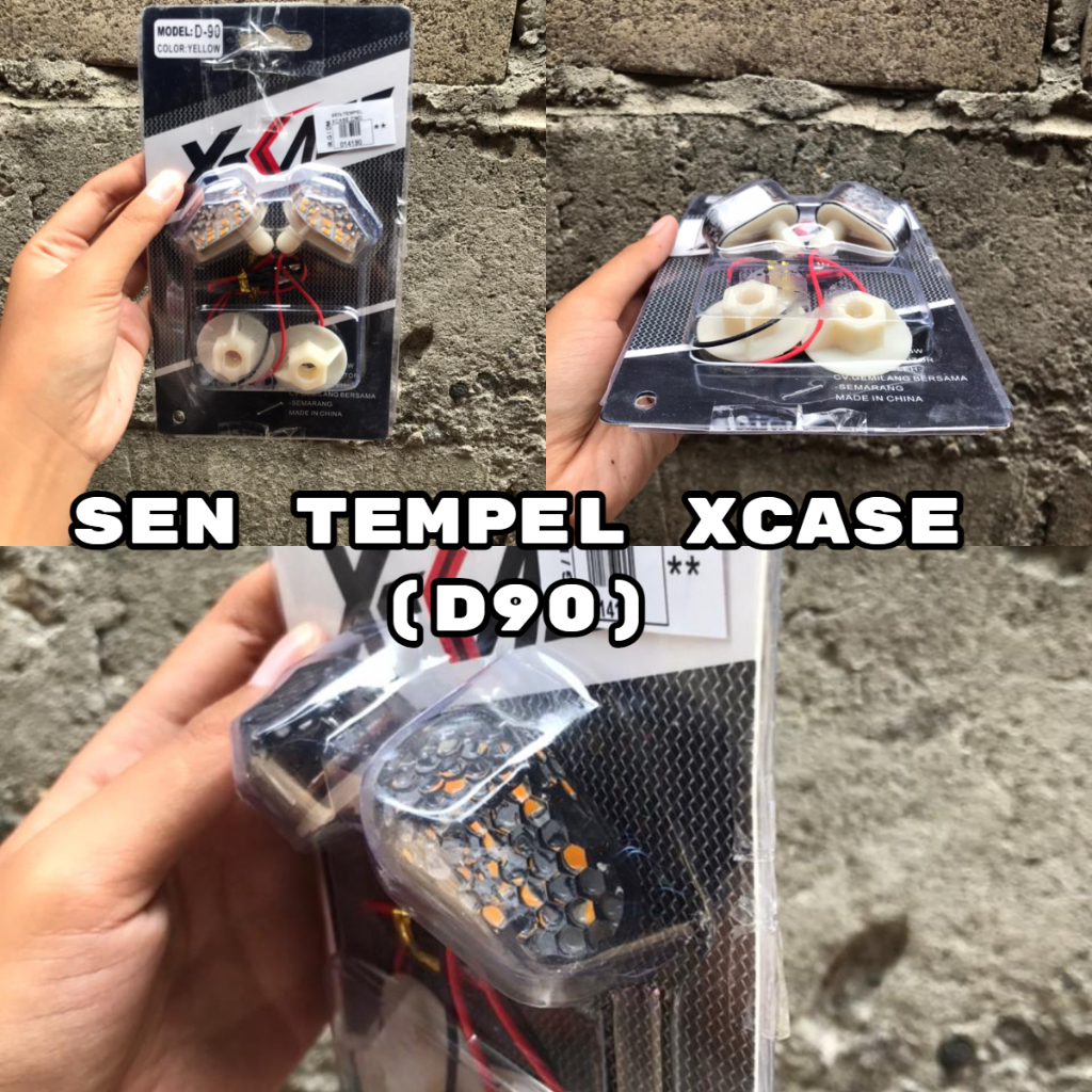 Jual Sen Sein Tempel Xcase D Set Kanan Kiri Lampu Sein D Universal Jupter Matic R V