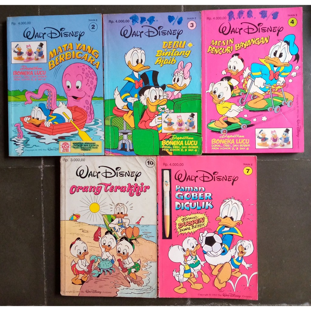 Jual Komik Walt Disney Donal Bebek (Seken Apa Adanya) | Shopee Indonesia