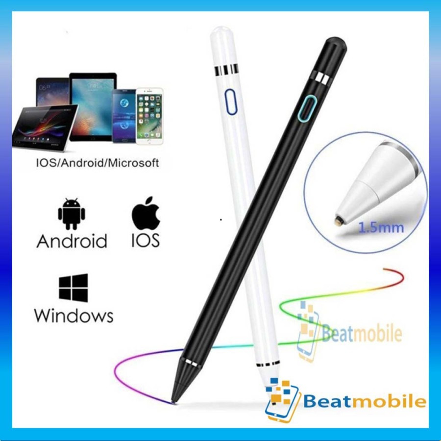 Stylus Pen Universal Rechargeable For iPad Android Tablet Huawei Xiaomi  Redmi Touchscreen Drawing Writing Pen Pencil SmartPhone