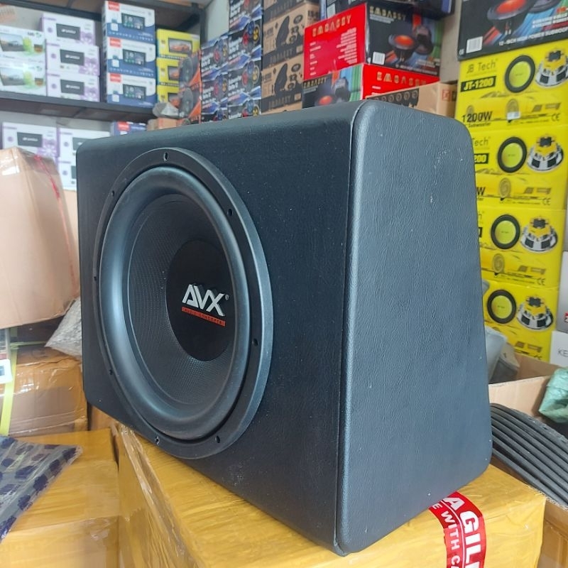 Jual subwoofer pasif 12inc avx cyber plus box subwoofer mdf 18mm ...