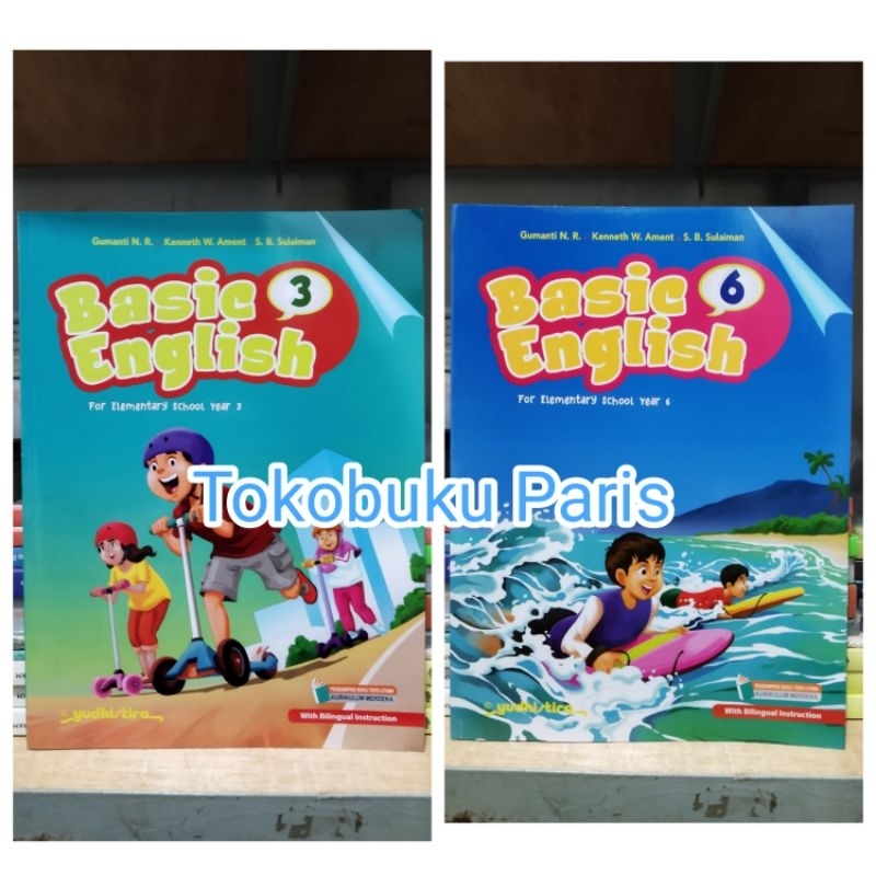 Jual ORI Buku Basic English Bahasa Inggris sd grade kelas 3 6 Kurikulum ...