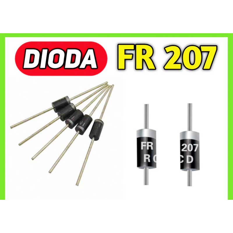 Jual DIODA FR207 // DIODA RL207 // DIODA 1N4007 (100% ORI) | Shopee ...