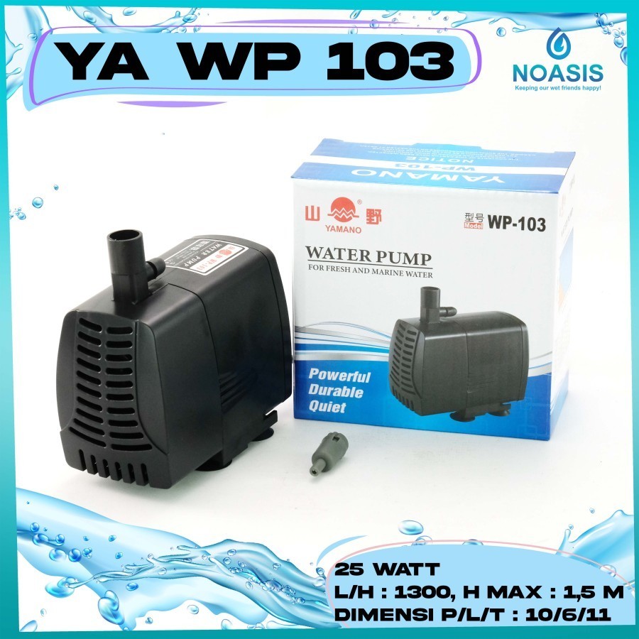 Jual Water Pump Mesin Air Pompa Filter Celup Pembersih Aquarium