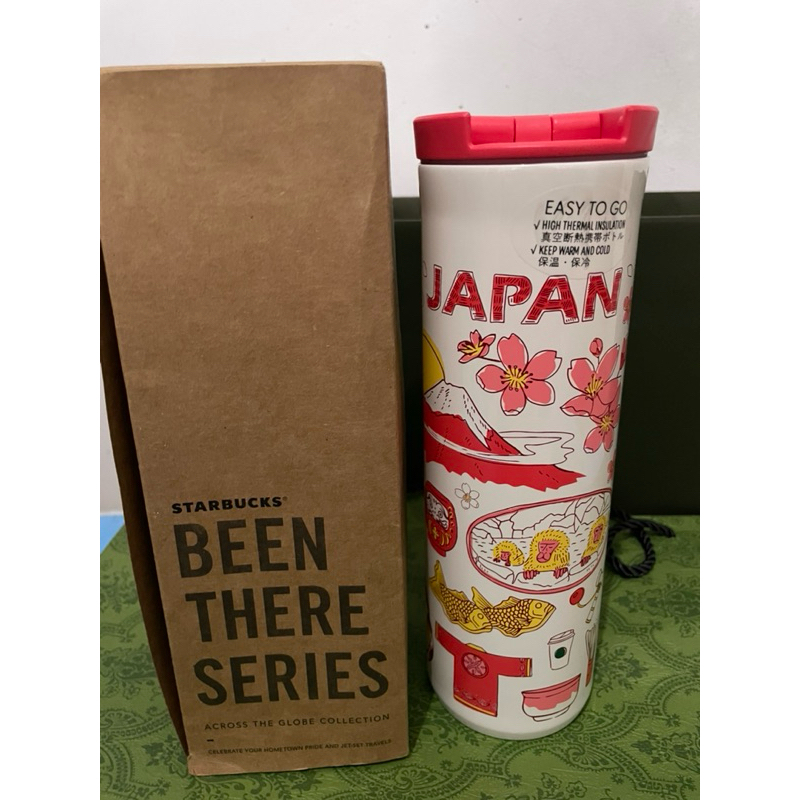 Starbucks NARA Been There Series Mug – 14 Oz Ceramic, Deer & Cherry Blossom Design