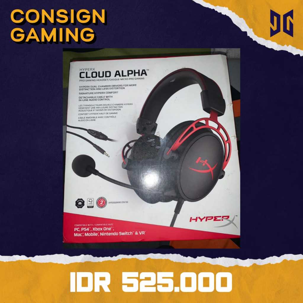 Jual HYPERX CLOUD ALPHA ( CODE : RS943 ) | Shopee Indonesia