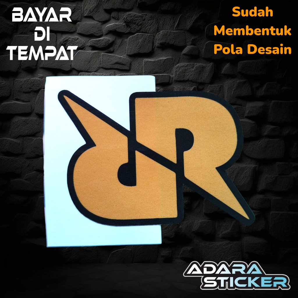 Jual Stiker Printing RRQ Bisa Untuk Helm Motor dan Mobil | Shopee Indonesia