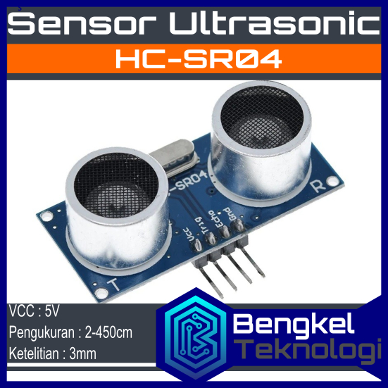 Jual Sensor Ultrasonic HC-SR04 Arduino Nodemcu Raspberry | Shopee Indonesia