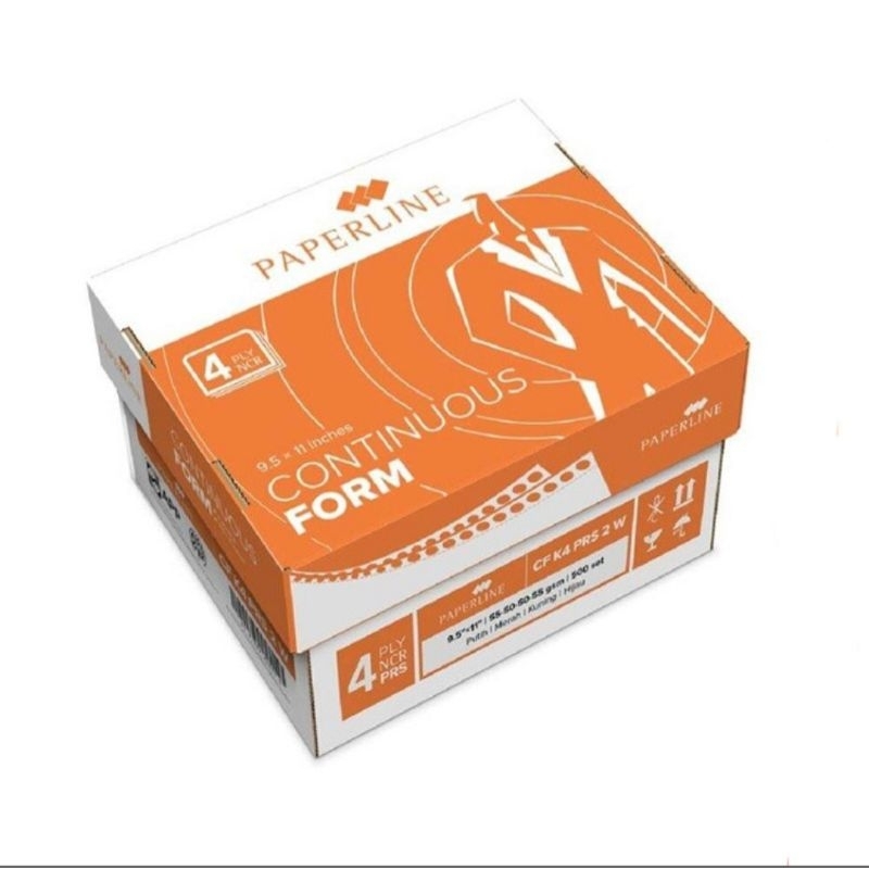 Jual PROMO !! Continous Form Paperline 9.5 x 11 2 Ply | 4 Ply / Kertas ...