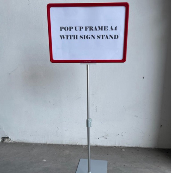 Jual SS-11 Pop Up Frame Promosi Ukuran A4 With Sign Stand Papan Harga ...