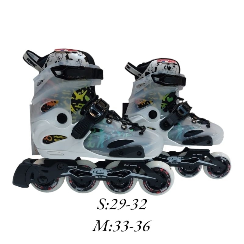 Jual SEPATU RODA ANAK SLALOM/FREESTYLE, MERK MX KS-400T//SEBA | Shopee ...