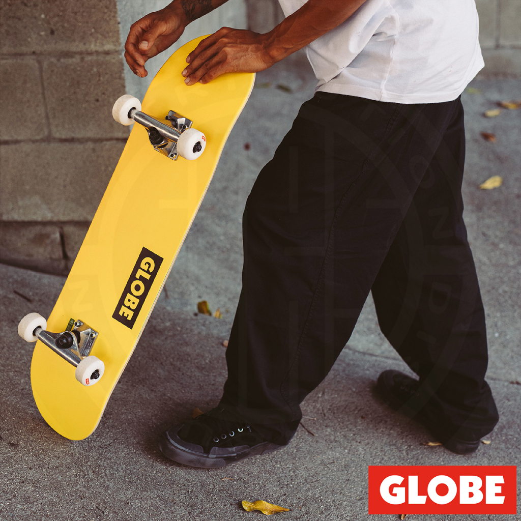 Skateboard Deck Globe Goodstock 7.75" - Amarillo Neon De Arce Hard Rock