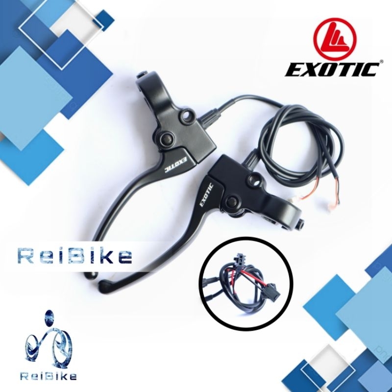 Jual Brake Lever Handle Rem Sepeda Listrik Exotic Original Shopee Indonesia