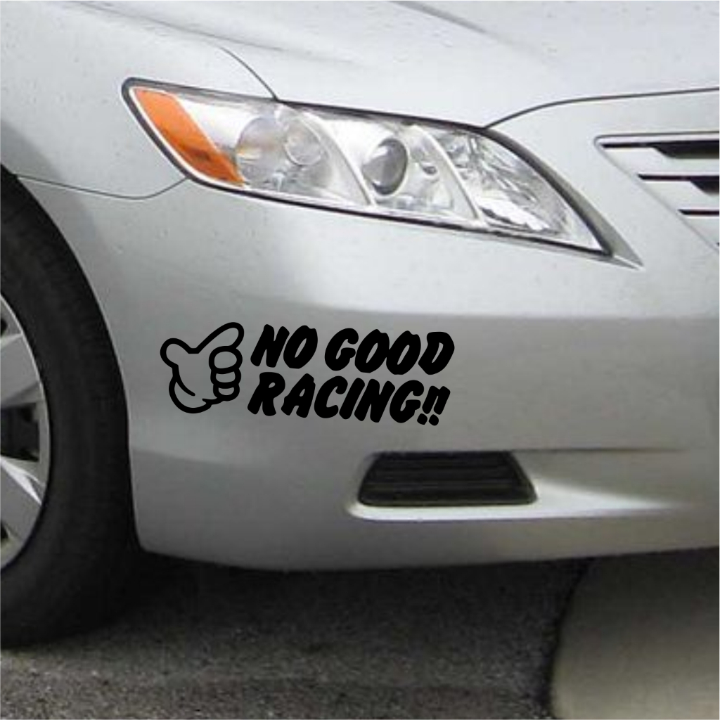 Jual sticker mobil cutting stiker jdm no good racing variasi keren ...
