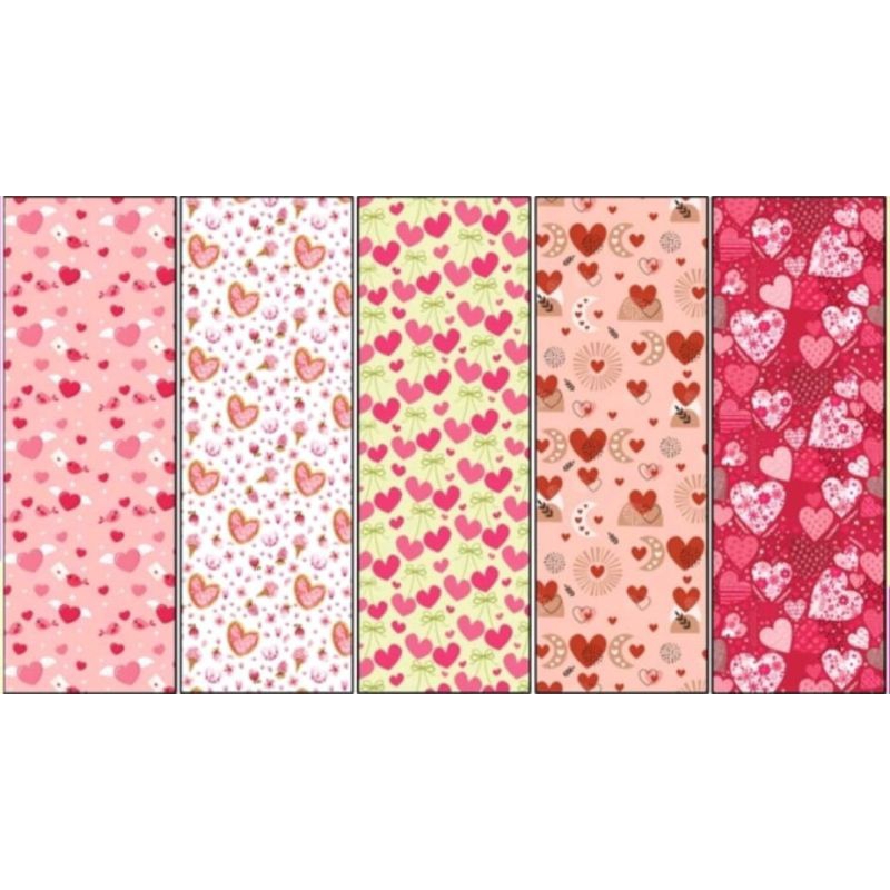 Jual Kertas Kado Love | Kertas Kado Hati Kertas Kado Happy Valentine ...