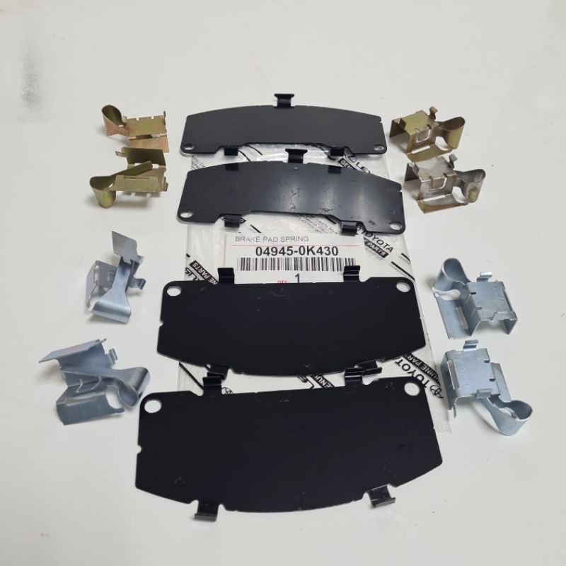Jual Brake pad Spring Plate Kancingan Kampas Rem Depan Innova Reborn ...