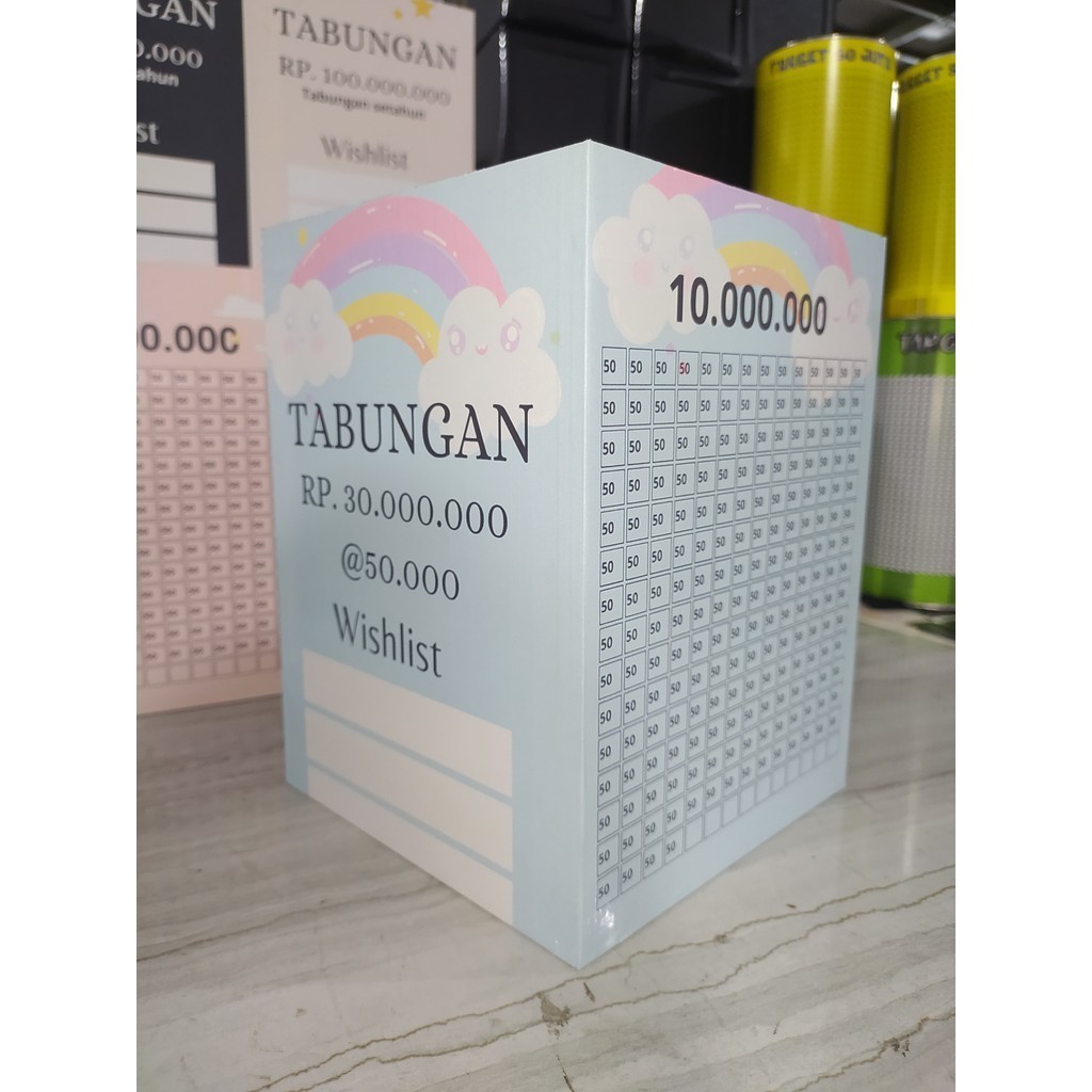 Jual Celengan Target Jumbo Besar Kunci Termurah Tempat Nabung Uang ...