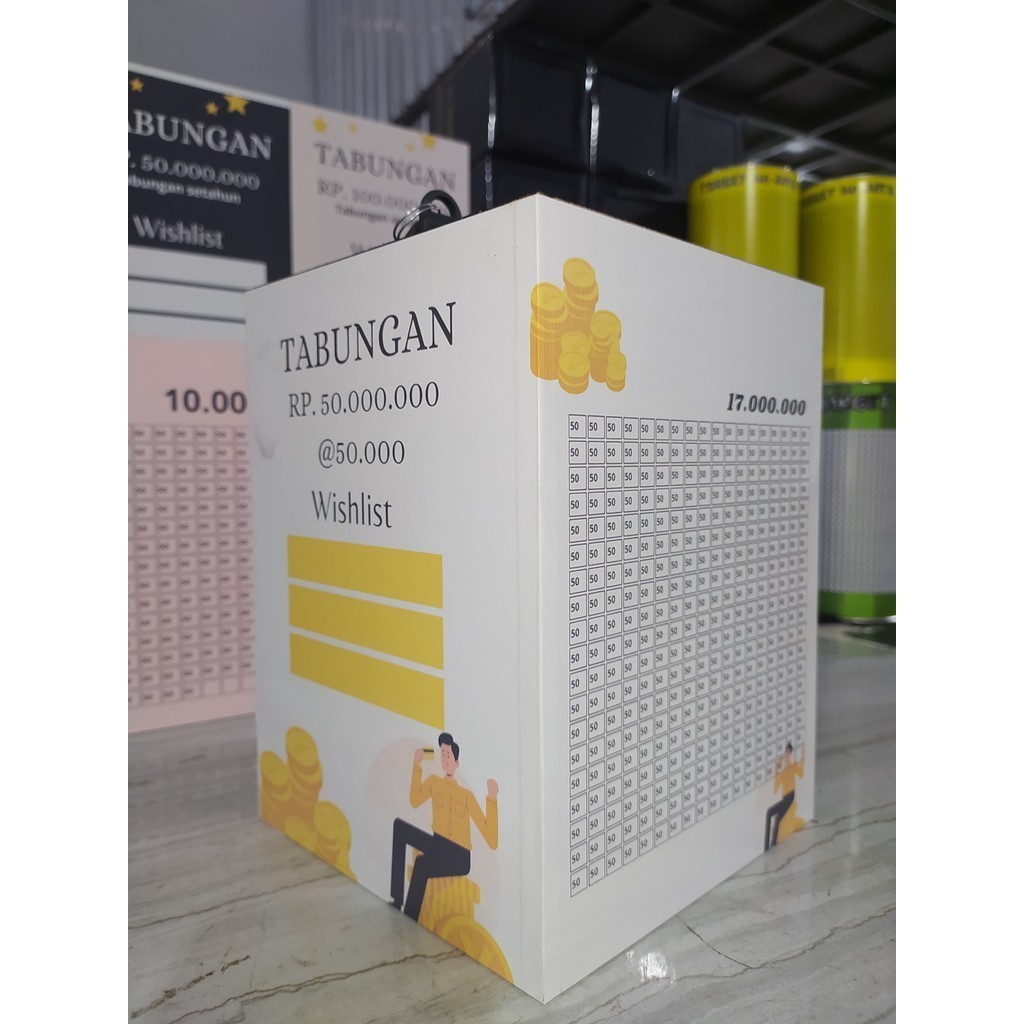 Jual Celengan Target Jumbo Besar Kunci Termurah Tempat Nabung Uang ...