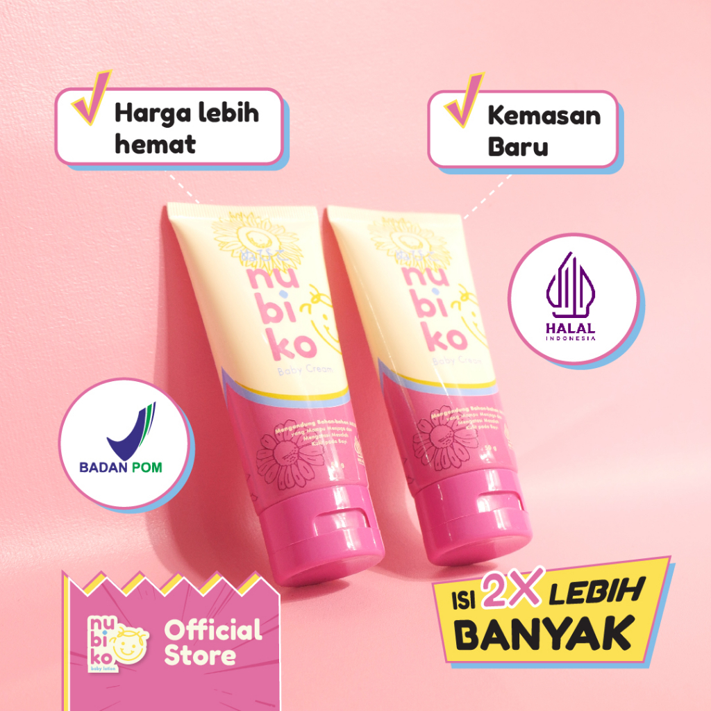 Jual Nubiko Skincare Cream Anak Untuk Mengatasi Bekas Luka Krim