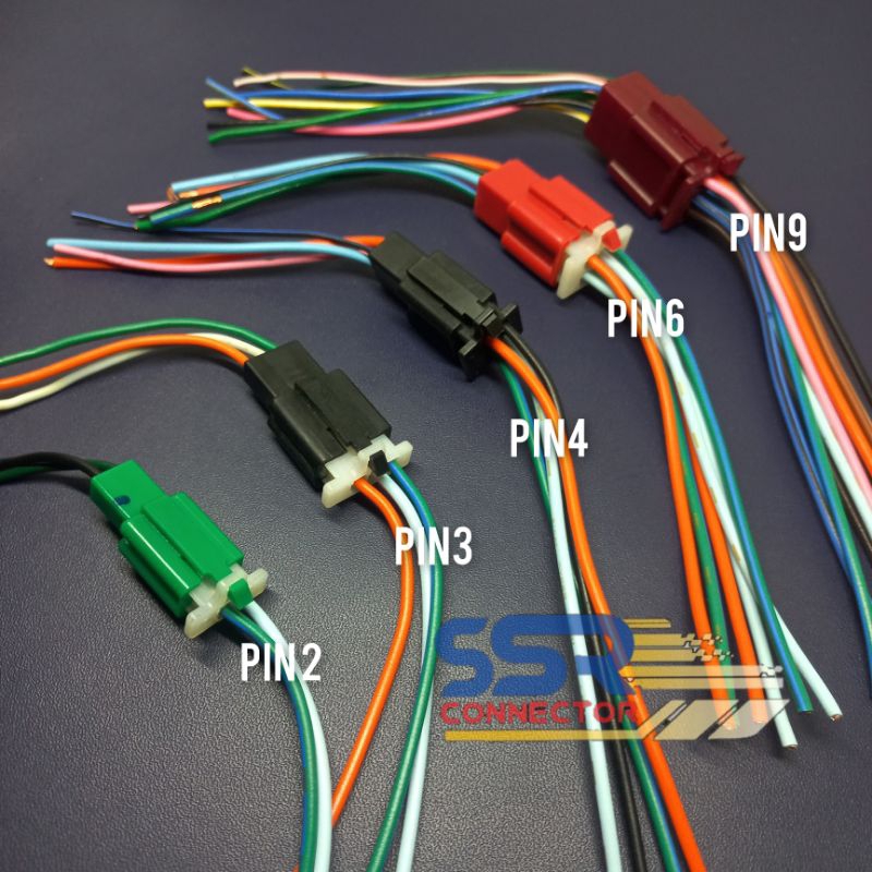 Jual SOCKET SOKET KABEL CONNECTOR SAMBUNG MINI PIN 2 3 4 6 9 UNIVERAL ...