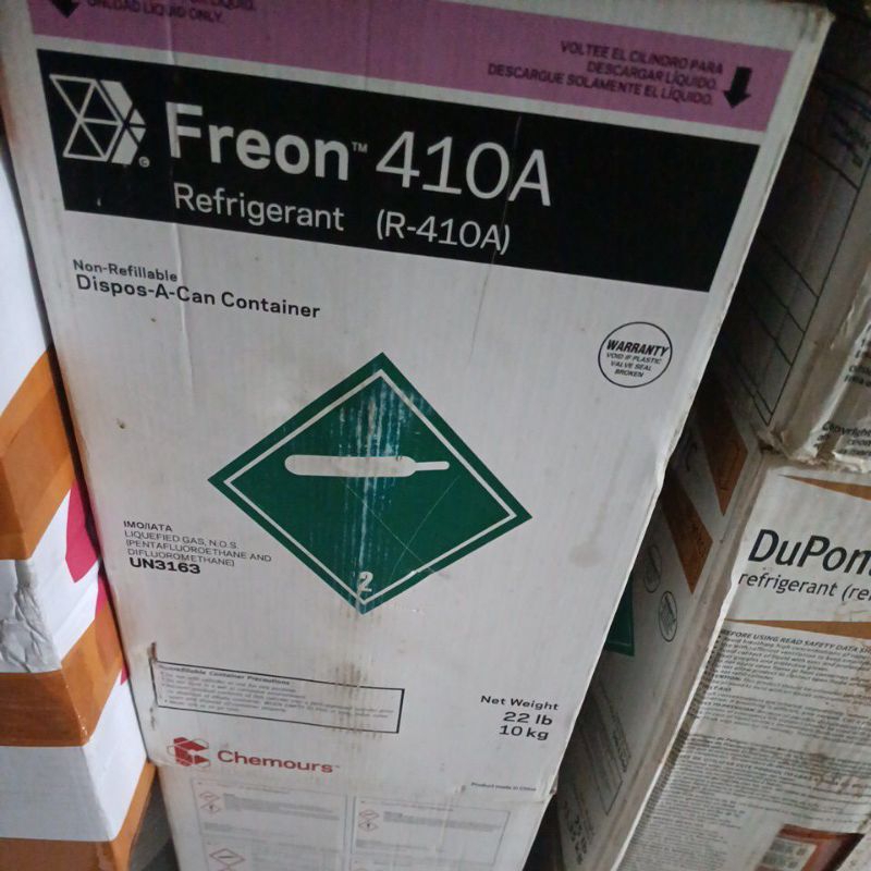 Jual FREON R410 CHEMOURS SHANGHAI ISI 10 KILO | Shopee Indonesia