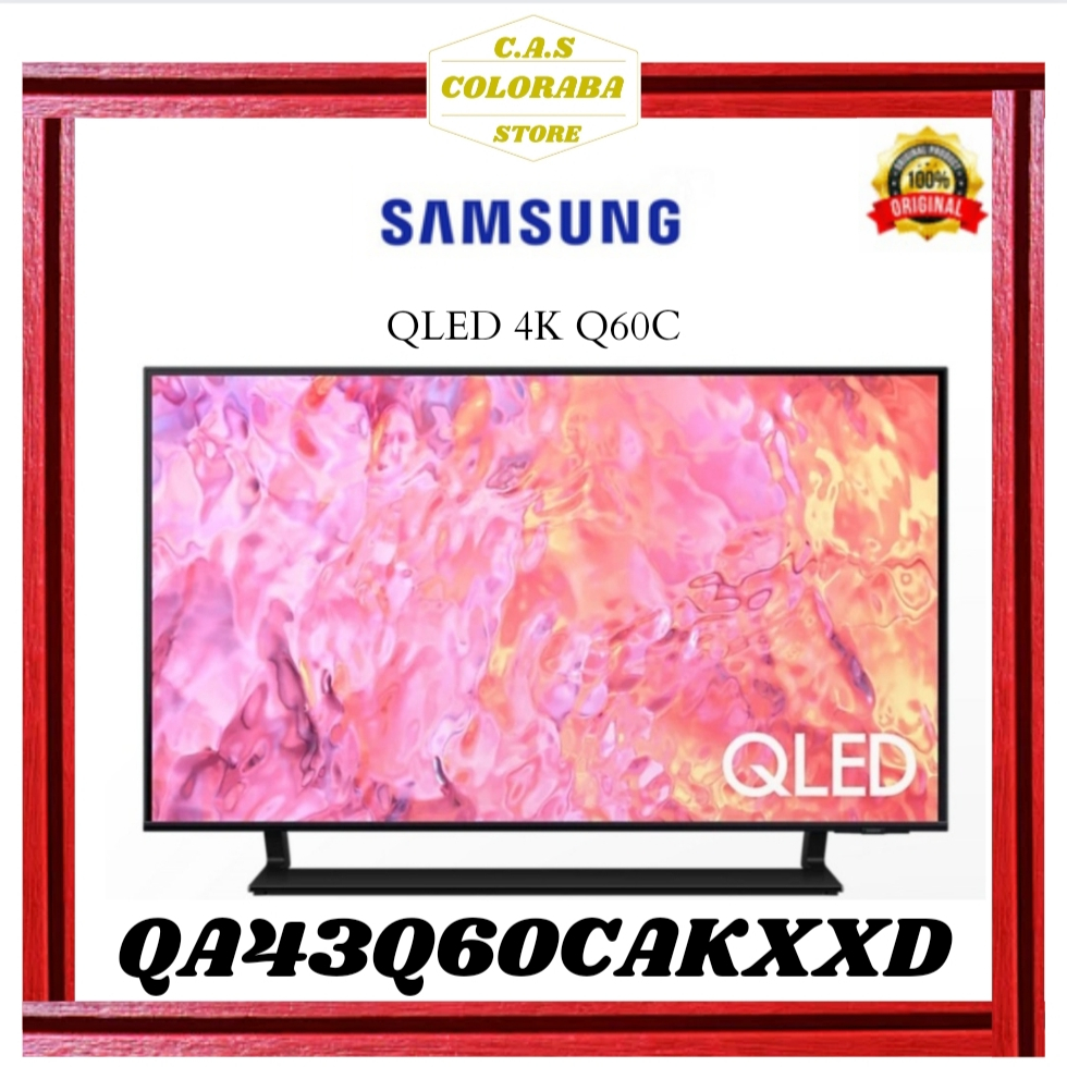 Jual TV SAMSUNG 43Q60C SMART TV 43 INCH QLED 4K UHD QA43Q60CAKXXD ...