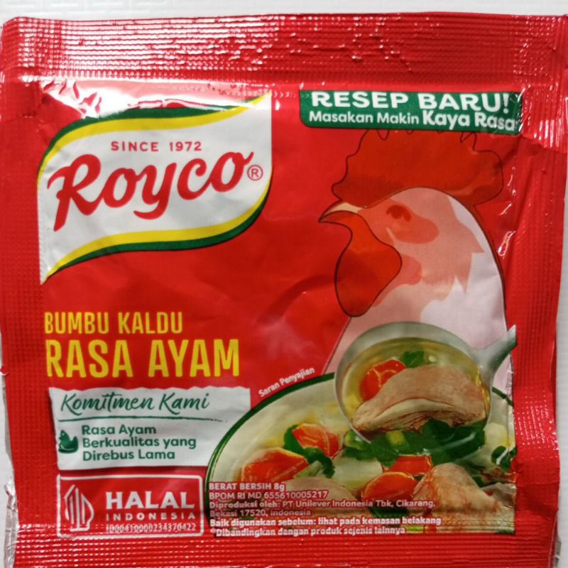 Jual Royco Ayam Dan Royco Sapi Per Renceng Isi 12 Bungkus | Shopee ...