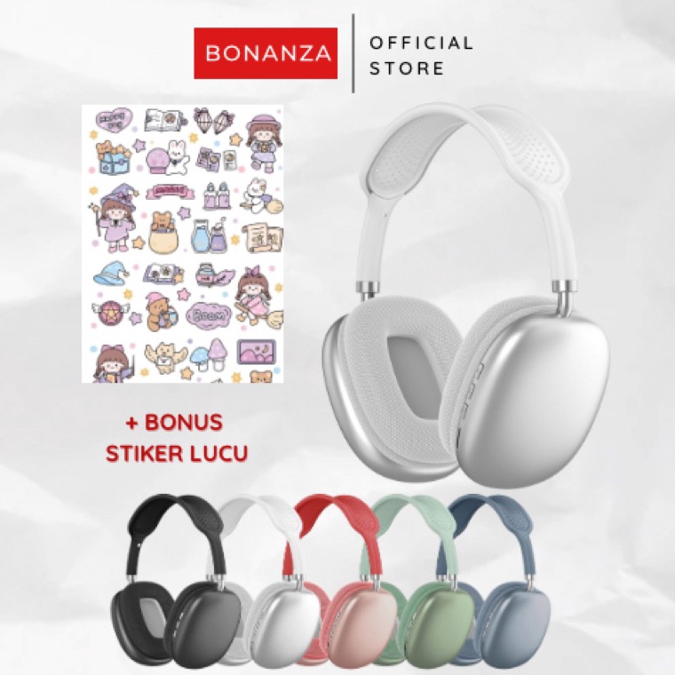 Jual GROSIR BONANZA Headphone Bluetooth High Quality HIFI Stereo