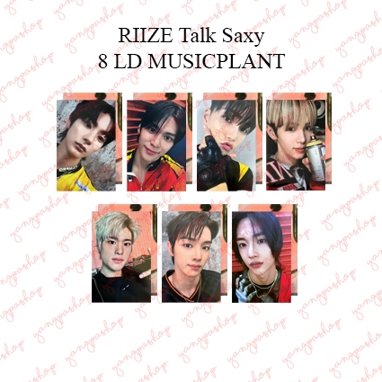 RIIZE アントン ポップアップ トレカ Talk saxy セット md Amazon.co.jp: RIIZE talk saxy 対面サイン会 トレカ コンプセット