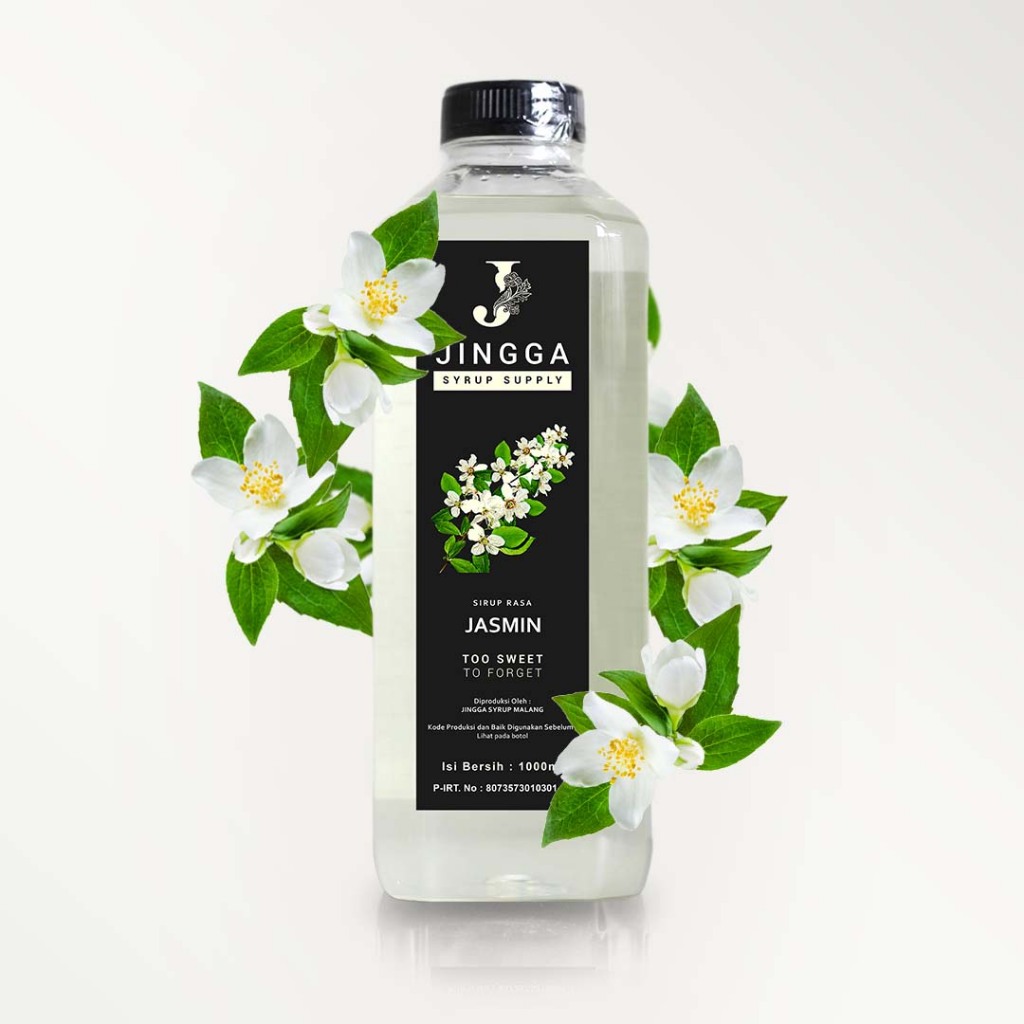 Jual Jingga Jasmine Syrup 1000 ml Sirup Jasmine Untuk Kopi Shopee