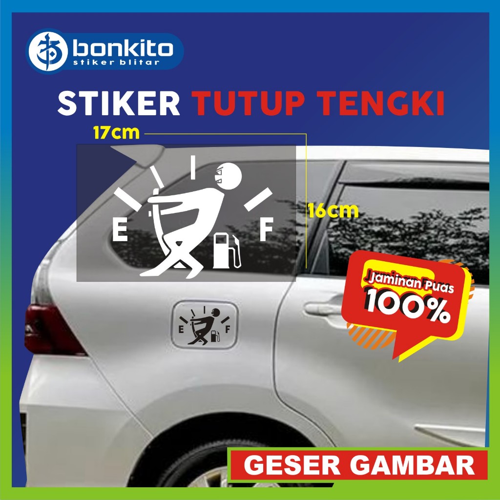 Jual Sticker Tutup Tangki Bensin Mobil Unik Gambar Bom | Shopee Indonesia